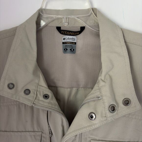 Columbia Sportswear TITANIUM Omni Dry Men's Size Large Fishing Vest/ Jacket - Picture 4 of 9